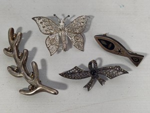 925Sterling Brooches