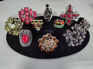 Lot of Assorted Statement Rings