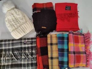 Christian Dior & Lot of Misc Warm Weather Scarves