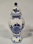 Delft Blue Beautiful Lidded Vase