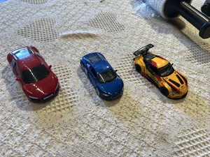 Toyota GR Supra Racing Concept, Audi R8, and Other Audi Toy Cars