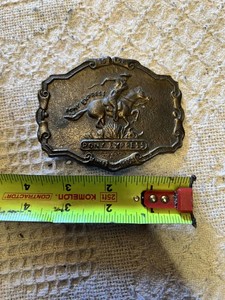 Pony Express Commemorative Belt Buckle