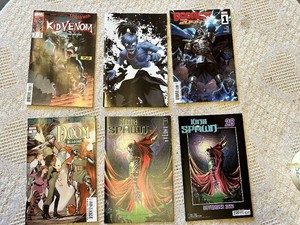 Lot of Comic Books Including King Spawn, Doom Academy