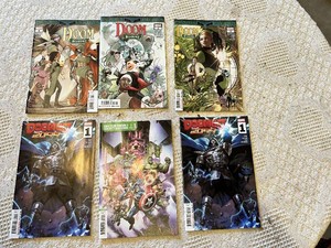 Comic Books including Doomed 2099 and Doom Academy