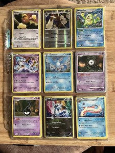 Lot of 18  Pokemon Trading Cards Including Mewtwo, Articuno, and Pikachu