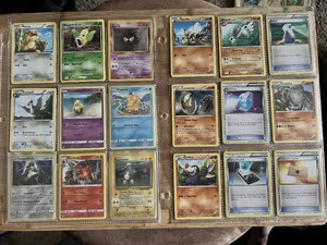 Lot of Pokemon Trading Cards Featuring Psyduck, Hitmonlee, Weepinbell and More