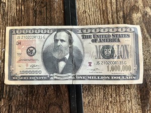 Novelty One Million Dollar Bill