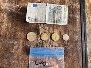 Euro and Argentine Peso Currency