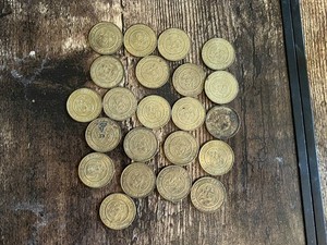Lot of Chuck E. Cheese Tokens from Various Years