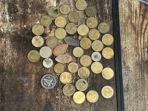 Lot of Various Tokens and Coins