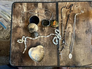 Assorted Costume Jewelry and Trinket Boxes