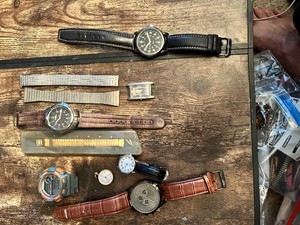 Lot of Various Watches Including FMD, Timex, and Digital Models