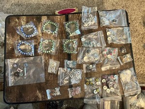 Jewelry Making Supplies Including Bracelets and Snap Buttons