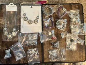 Snap Jewelry Collection including Necklaces, Bracelets, and Snap Charms