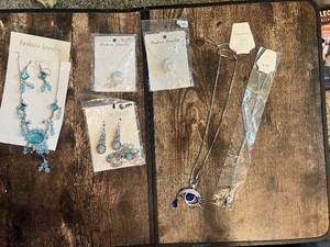 Fashion Jewelry Including Earrings, Necklaces, and Pendants