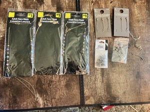 Adult Face Mask Extension Lanyards and Jewelry Making Supplies
