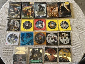 Lot of PlayStation 2 Video Games Including Prince of Persia, Medal of Honor, and Batman Begins