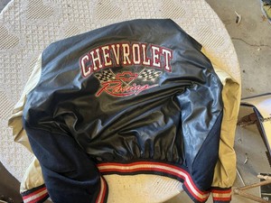 Steve & Barrys Chevrolet Racing Jacket Size XL with Damage