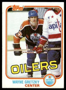 Wayne Gretzky 2nd Year 1981 Topps #16 Vintage Hockey Card