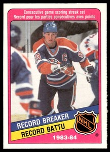 Wayne Gretzky 1984 OPC #388 Vintage Hockey Card