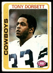 Tony Dorsett RC 1978 Topps #315 Vintage Rookie Football Card