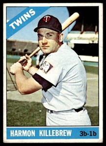 Harmon Killebrew 1966 Topps #120 Vintage Minnesota Twins Baseball Card