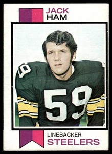 Jack Ham RC 1973 Topps #115 Vintage Rookie Football Card