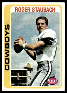 Roger Staubach 1987 Topps #290 Vintage Football Card