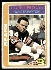 Walter Payton 1978 Topps #200 Vintage Chicago Bears Football Card