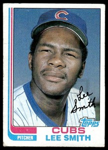 Lee Smith HOF RC 1982 Topps #452 Vintage Rookie Card