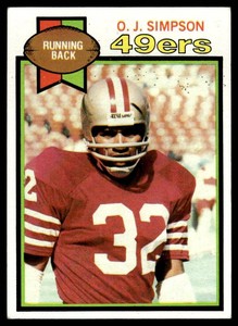 OJ Simpson 1979 Topps #170 Vintage Football Card