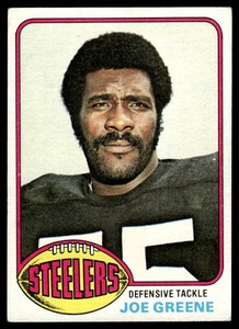 Joe Green 1976 Topps #245 Vintage Football Card Pittsburgh Steelers