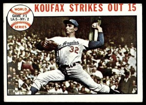 Sandy Koufax 1964 Topps #136 Vintage Baseball Card
