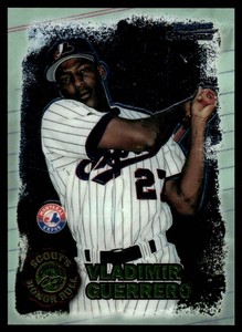 Vladimir Guerrero RC 1997 Topps Chrome Scouts Honor Roll #SHR-7 Rookie Baseball Card