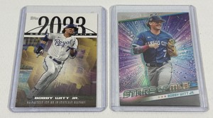 Bobby Witt Jr. 2 Baseball Card Lot