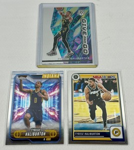 Tyrese Haliburton 3 Basketball Card Lot