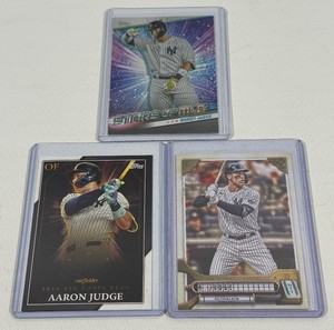 Aaron Judge 3 Card Baseball Lot