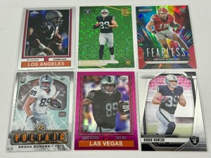 Brock Bowers 6 Card Rookie Lot RC