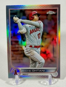 Shohei Ohtani 2022 Topps Chrome #1 Baseball Card