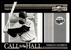 Harmon Killebrew 100 2004 Donruss Timelines Call to the Hall #CH-9 Numbered 076100 Minnesota Twins Baseball Cad