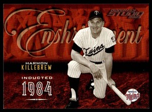 Harmon Killebrew 750 2003 Donrus Studio Enshrinement #E-32 Numbered 175750 Minnesota Twins Baseball Card
