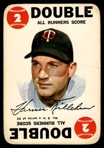Harmon Killenrew 1968 Topps Game Card #5 Vintage Minnesota Twins Baseball Card