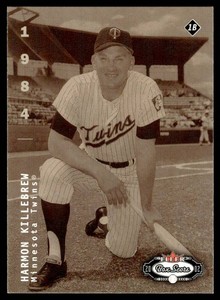 Harmon Killebrew 2950 2002 Fleer Box Score #306 Numbered 05672950 Minnesota Twins Baseball Card