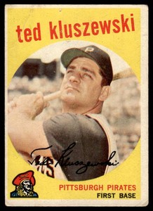 Ted Kluszewski 1959 Topps #35 Vintage Baseball Card