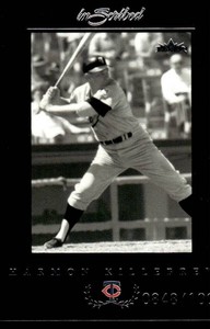 Harmon Killebrew 10002004 Fleer Inscribed #84 Numbered 08481000 Minnesota Twins Baseball Card