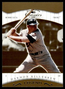 Harmon Killebrew 1755 2001 Donruss Classics Legend #190 Numbered 08331755 Minnesota Twins Baseball Card