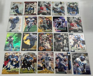 Barry Sanders 20 Card Football Lot w Die Cut, Inserts and More