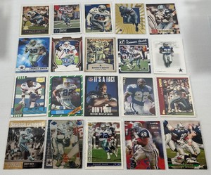 Emmitt Smith 20 Card Football Lot