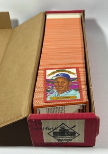 1990 Donruss Baseball Cards - Box Notes Complete Set (unverified)