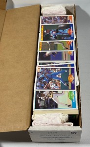 1989 Score Baseball Full Box (Box Notes Complete Set, Unverified) - Stars on Top Johnson RC, Bonds, Bo Jackson, Sheffield RC